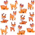 thumbnail image 1 of AWEELON 12 Figuras Miniatura de Ciervos para Manualidades, 1 of 7