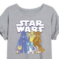 thumbnail image 3 of Star Wars - Easter Logo - Women's Oversized Graphic T-Shirt, 3 of 5