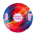 thumbnail image 1 of jinwen Inflatable Snow Tube 37 in Inflatable Sled for Birthday Gift Sledding Skiing Polka Dot Color Red, 1 of 9