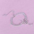 thumbnail image 4 of Sta R Double Layer Rhinestone Anklet Exquisite Novelty Shiny Beach Anklet For Women, 4 of 4