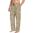 thumbnail image 5 of Cauagu Paisley Floral 1 Mens Pajama Pants Sleep & Lounge Pants,PJ Bottoms with Pockets-XX-Large, 5 of 7