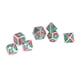 thumbnail image 1 of Dados de Juego de Rol ANGGREK Metal Sólido Esquinas Redondeadas Tamaño Estándar, 1 of 8