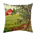 thumbnail image 4 of Juego de 4 Fundas de Cojines Decorativas de otoño 45,7 x 45,7 cm Fundas de Almohada para sofá de Cosecha de Calabaza de Granja otoñal Funda de cojín Cuadrada de Felpa Corta para salón, Cama, sofá y Co, 4 of 5