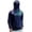Navy, variant on Sun Protection Cycling Fishing Shirts for Men UPF 50 Long Sleeve Hoodie with Face Mask UV Rash Guard Quick Dry Hiking Shirt