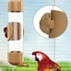 thumbnail image 4 of Bebedero para pájaros, dispensador de agua y comedero, gran capacidad, accesorio de jaula extraíble para naranja, 4 of 8