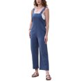 thumbnail image 2 of INSPIRE CHIC Women's Casual Jumpsuit Cotton Linen Adjustable Tie Straps Back Zipper Sleeveless Overalls Small Navy Blue, 2 of 5