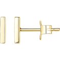thumbnail image 1 of 2 juegos de pendientes de poste de plata esterlina 925 chapados en oro de 14 quilates de PAVOI: pequeños pendientes de botón con forma de punto, triángulo, calor, barra y gato, pendientes de, 1 of 4