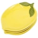 thumbnail image 1 of Juego de 4 platos con forma de limón, bol para postre, bol de cerámica con forma de limón, bol para servir, bol para ensalada., 1 of 7