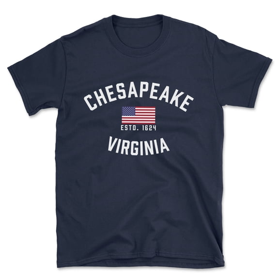 Chesapeake Virginia Patriot Men's Cotton T-Shirt
