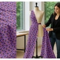 thumbnail image 5 of Soimoi Cotton Voile Fabric Text,Rugby Ball & Bird Cartoon Printed Fabric 1 Yard 56 Inch Wide, 5 of 7