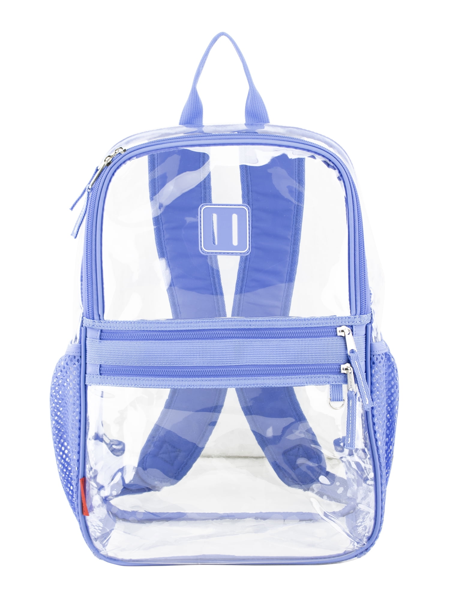 Eastsport Clara Clear Backpack Bundle w/ Zipper Pouch, Persian Jewel