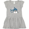 thumbnail image 3 of Inktastic Shark Dinner Girls Toddler Dress, 3 of 5