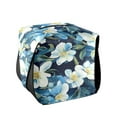 thumbnail image 2 of BZSMCE Leatehr Tissue Holders Cute Serene Blue Floral Garden Pattern Tissue box, 2 of 8