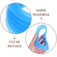 thumbnail image 3 of GOOHOCHY 6Pares Sello De Para Inodoro De Silicona Azul Fácil Instalación Sin Aseguradas, 3 of 8
