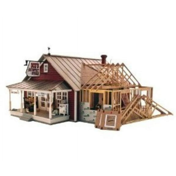 Woodland Scenics Landmark Structures Kit, Country Store Expansion, O Scale