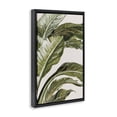 thumbnail image 3 of Stupell Industries Green Tropical Hues Black Framed Floater Canvas Wall Art design by Jacob Q, 31 x 21, 3 of 9