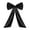 Black, variant on Fabric Decorative Bows Backdrop Wall Decoration For Wedding Bedroom Decorations And Photo Booth Decoration