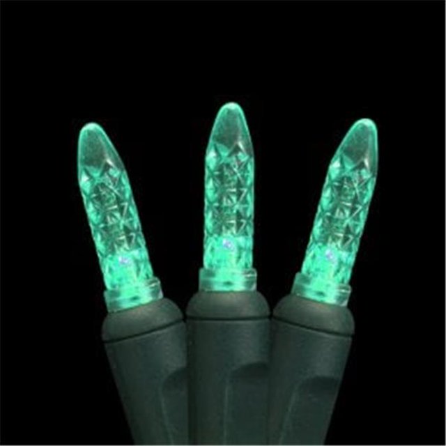 M5 LED Light Strands - Teal Full Wave Poly Bagged