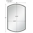 thumbnail image 6 of 09705-Uttermost-Shield - 38 Inch Shaped Mirror, 6 of 10