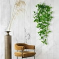 thumbnail image 5 of Fake Hanging Plants 40" Fake Ivy Vine Artificial Ivy Leaves for Wedding Wall House Room Patio Indoor Outdoor Home Office Farmhouse Decor (No Baskets), 5 of 7