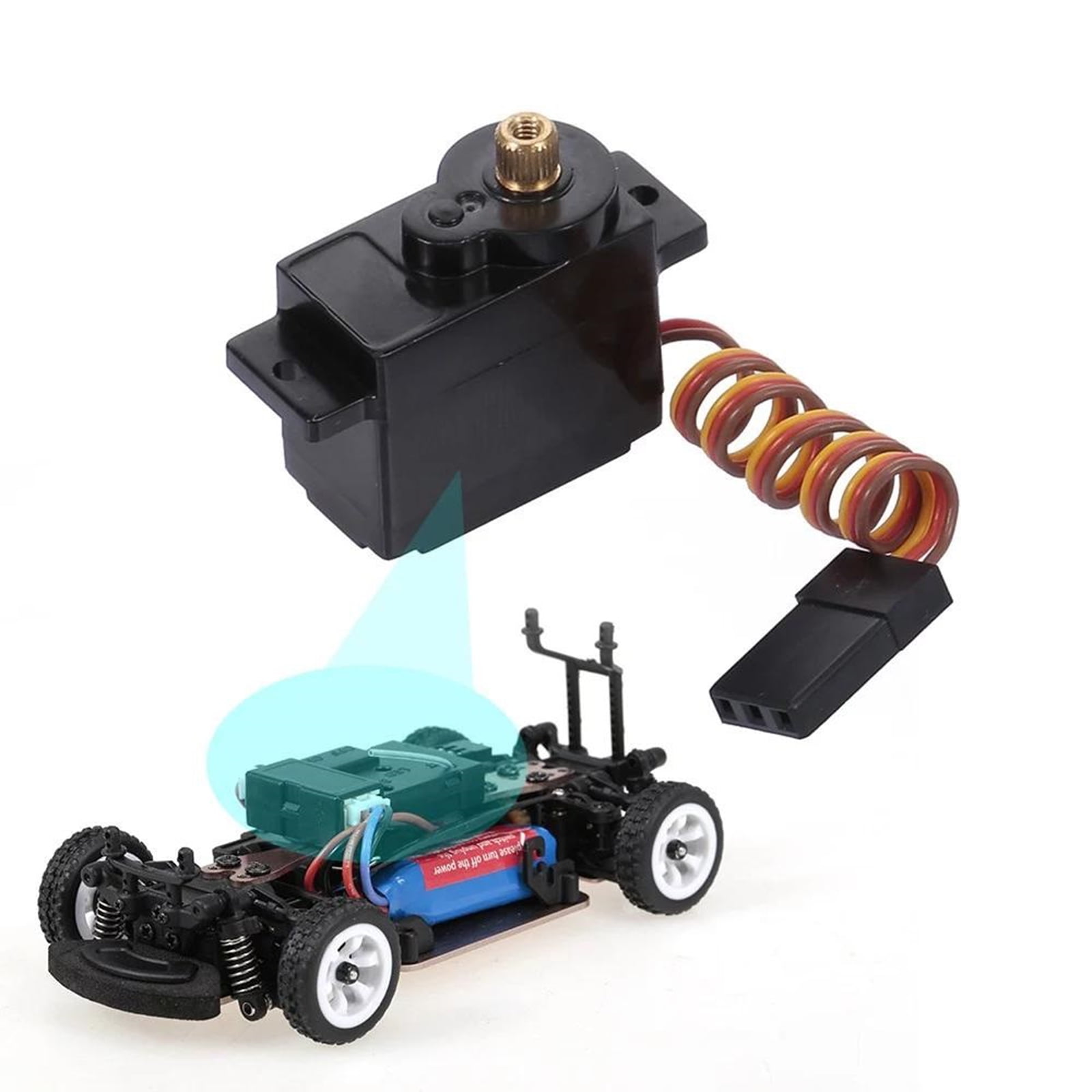 Wl Toys K989 Brushless 1: 28 Metal Aluminium Chassis Remote