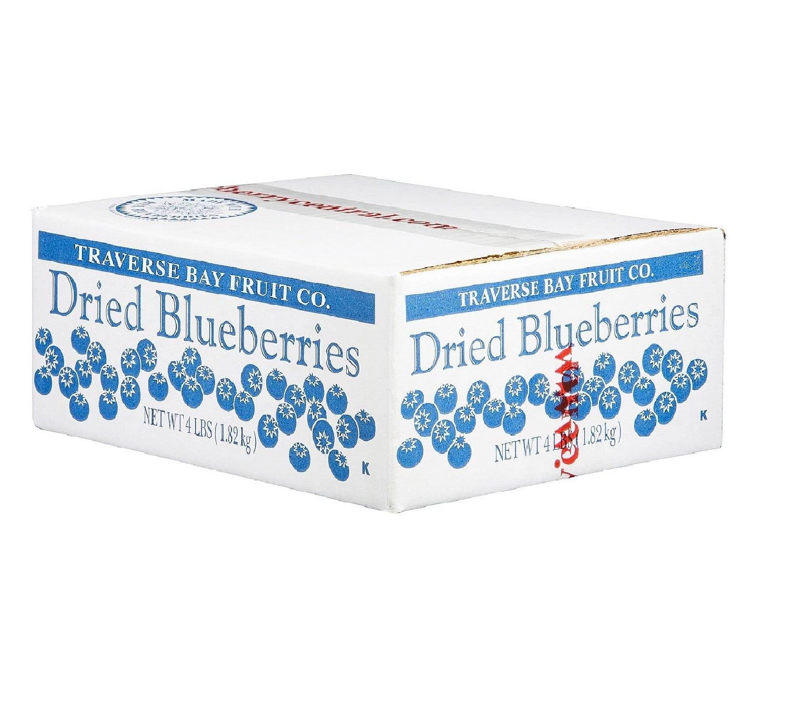 Cherry Central Traverse Bay Fruit  Dried Blueberries, 4 lb