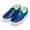 Blue, variant on Girls' Sparkly Sequin Slip-On Trainers, Children's Non-Slip Casual Loafers, Lightweight Breathable Play Shoes for Toddlers Silver 24