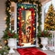 thumbnail image 1 of Seyotauo Christmas Door Cover Decoration Santa Claus Front Door Cover Xmas Hanging Banner Santa Background for Home Holiday Christmas Decoration, 1 of 6