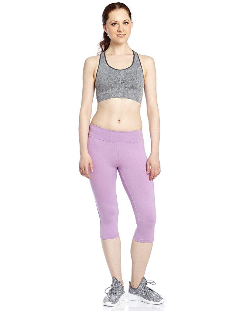 Size XSmall-XLarge Leveret Womens Pants Cotton Yoga Capri Pants Workout Legging