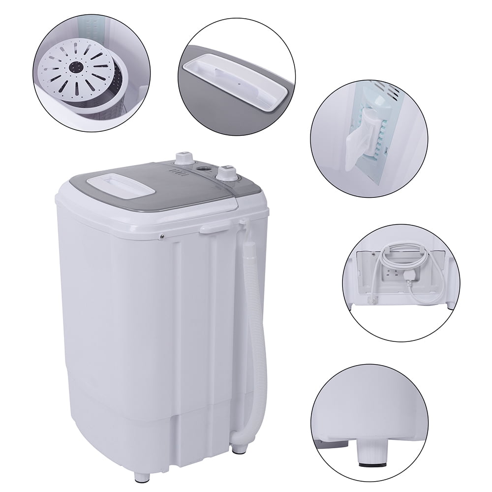 Buy Portable Washing Machine Automatic Drum Washer Compact Washer With LED Display Space