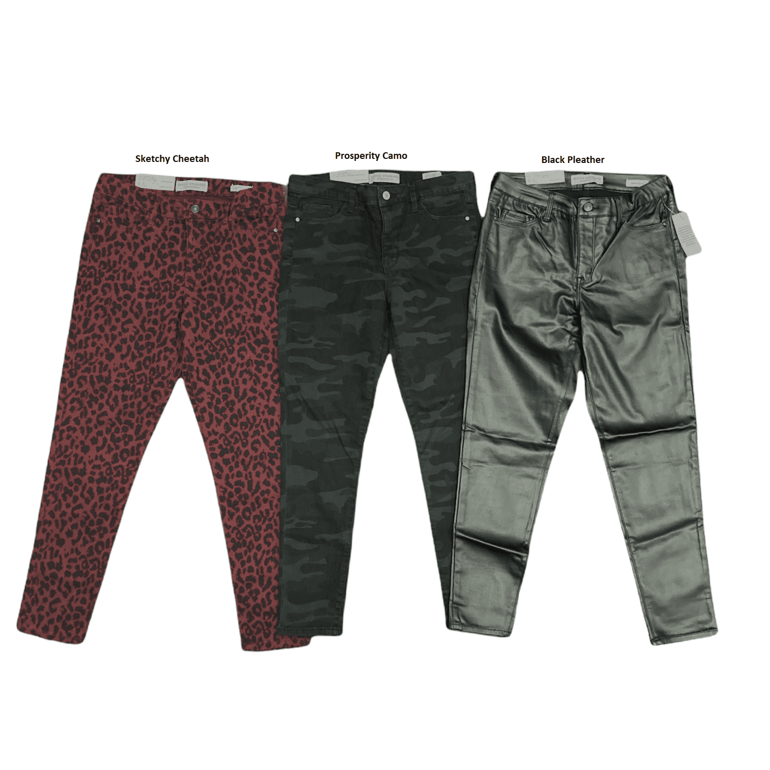Mid-Rise Stretch Ankle Skinny Jeans 