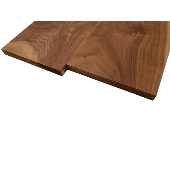 Walnut Lumber Board - 3/4" x 8" (2 Pcs)