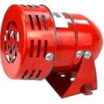 thumbnail image 1 of Sirene Alarm 220v Powerful Exterior, Sirene Alarm 120db, Red Motor Conduit Sirne Mtal Horn Industry Boat Alarm Ruikalucky, 1 of 5