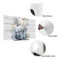 thumbnail image 4 of Indoor TV Cover 24 Inch, Thanksgiving Pumpkin Elastic Monitor Dust Covers for Television, Desktop Computer Fall Tropical Monstera Leaf Wood Grain Dustproof Fitted TV Cover for Inside 20.9"L x 11.8"H, 4 of 9