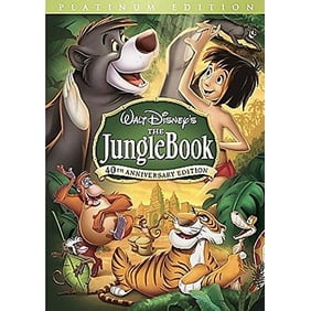 The Jungle Book 40th Anniversary Edition Widescreen Dvd Walmart Com Walmart Com