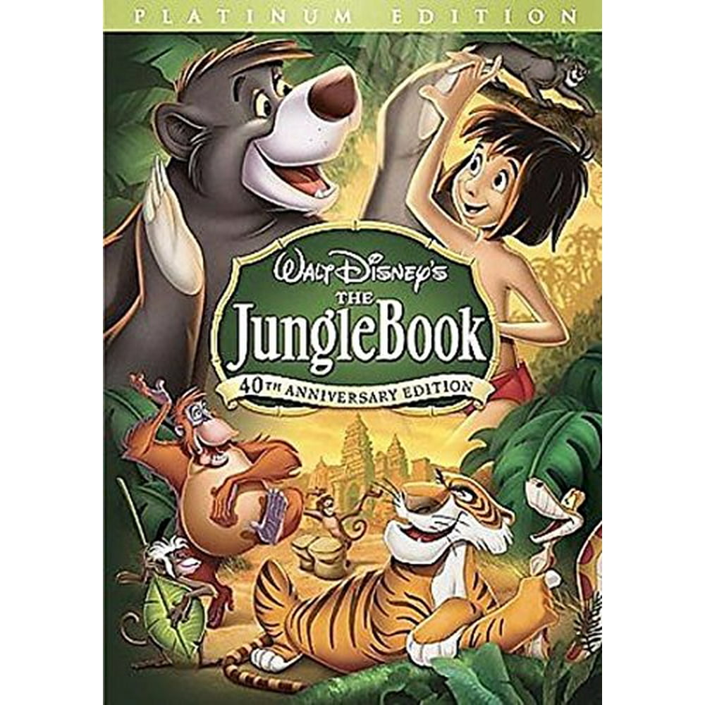 Opening To The Jungle Book 2007 Dvd The Jungle Book (DVD, 2007, 2-Disc Set, 40th Anniversary Edition