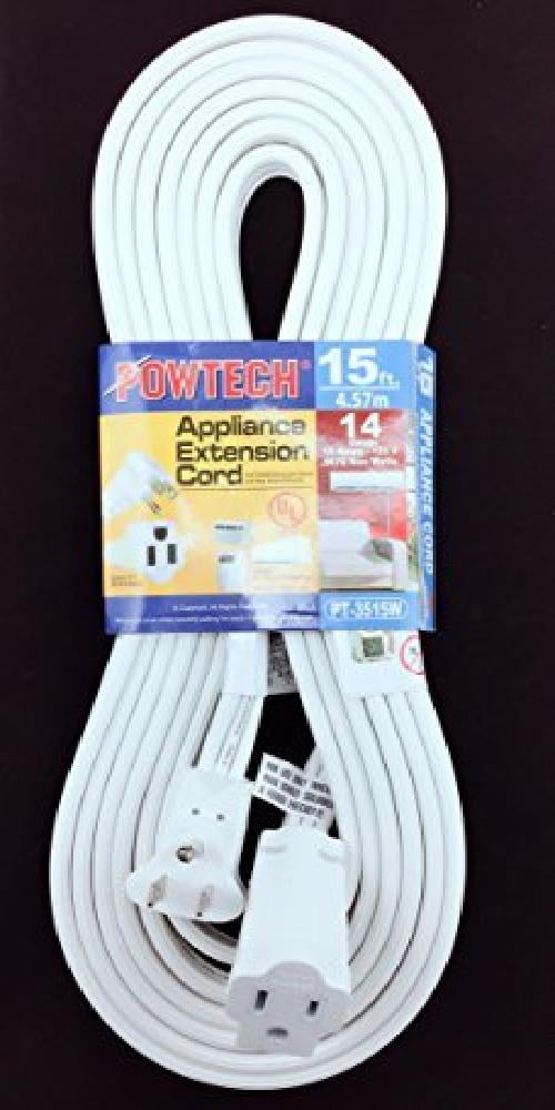 POWTECH Heavy duty 15 FT Air Conditioner and Major Appliance Extension