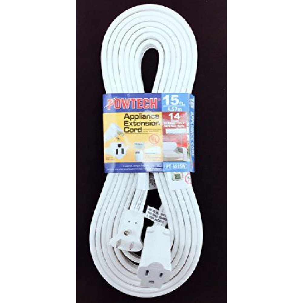 POWTECH Heavy duty 15 FT Air Conditioner and Major Appliance Extension