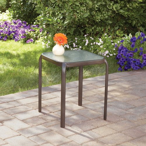 Mainstays Stackable Gl Side Table