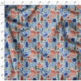 thumbnail image 4 of Soimoi Green Georgette Viscose Fabric Tree & Fox Folk Art Print Sewing Fabric Yard 44 Inch Wide, 4 of 5