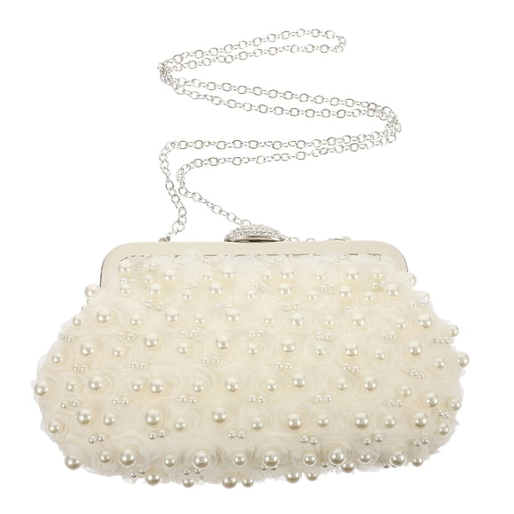 GASTROPOD Clutch Pearl Beaded Evening Bag Purse Bag Party Handbag Dinner Wedding Purses Banquet Beaded Bag