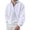 White, variant on MuXiKeJi Clothes Men's Long Sleeve Polo Shirts Regular Fit Plaid Collar Cotton Golf T-Shirts Fall Winter Casual Sweatshirt Top