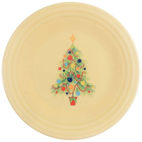 Open Box Fiesta Tableware Company Fiesta Christmas Tree Luncheon Plate 8173844