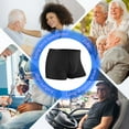 thumbnail image 2 of Washable Incontinence Underwear for Men with Front Absorbent Area Reusable Incontinence Underwear Breathable Leakproof Comfortable 2 Pack, 2 of 7