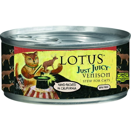 Lotus Just Juicy Cat Food [5.3 oz] (24 cans)