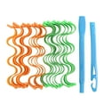 thumbnail image 3 of Kit de Coiffage pour Boucleurs, Kit de Coiffage pour Boucles en Spirale, Kit de Coiffage pour Boucles en Spirale, Rouleaux pour Boucleur, Kit de Coiffage pour Boucles en Spirale, Rouleau de Coiffage en Spirale en Plastique Bricolage pour Femmes, 3 of 8