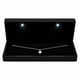 thumbnail image 3 of Estuche negro mate elegante AurixLarge 2Pzas Negro 23x5x3.5cm PVC Joyero., 3 of 3