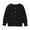 Black#9527, variant on BOOMNY Unisex Boys Girls Sweaters Long Sleeve Solid Color Knitted Sweater For Kids Pullover Thermal Fall Winter Knitwear