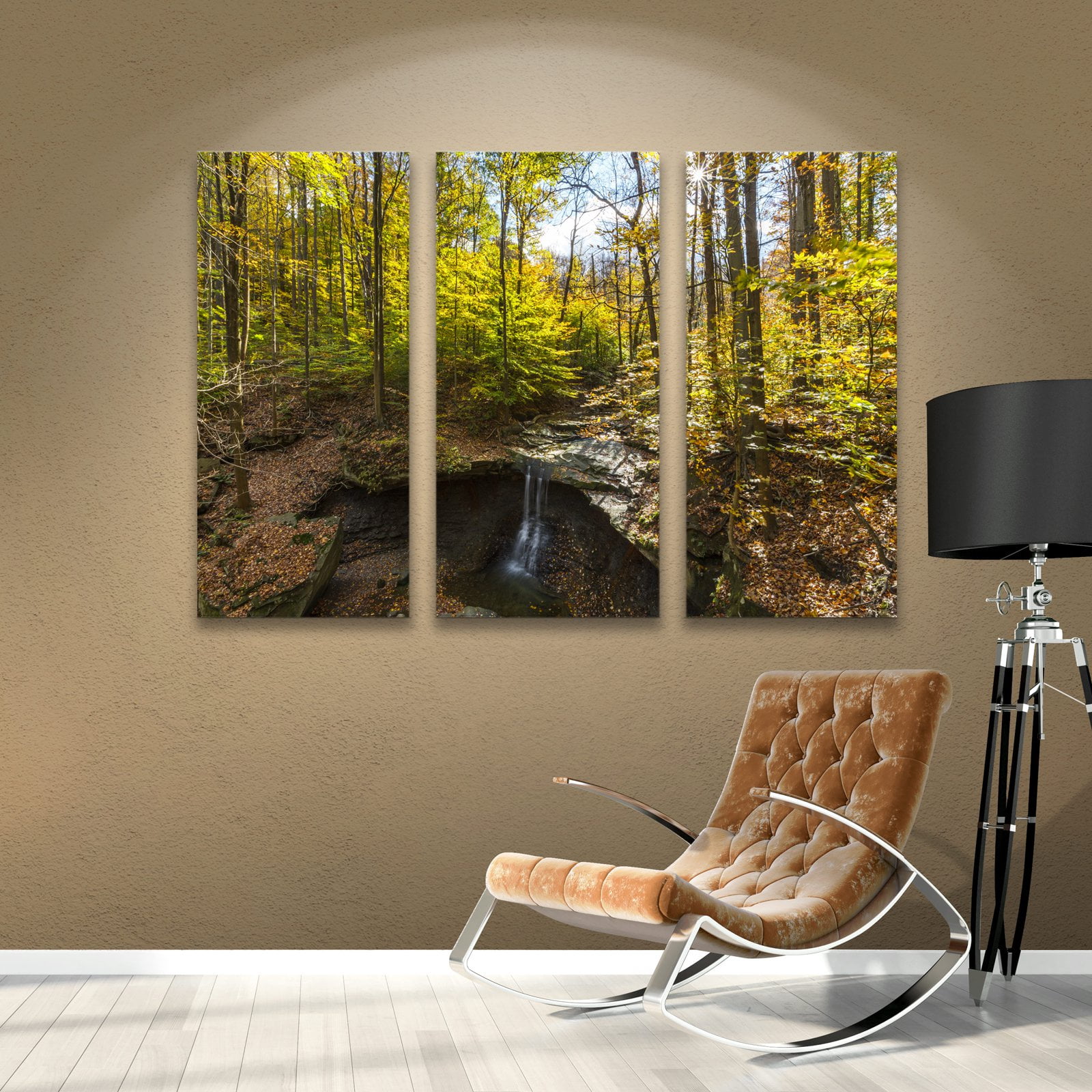 Cody York "Blue Hen Falls" Floater-Framed Gallery-Wrapped Canvas