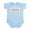 Sky Blue, variant on CafePress - Worlds Greatest Dental Assist Infant Bodysuit - Baby Light Bodysuit, Size Newborn - 24 Months